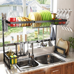 Adjustable Over the Sink Dish Drying Rack